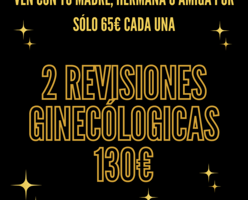 Black Friday Revisión Ginecológica Duo idona  Ontinyent