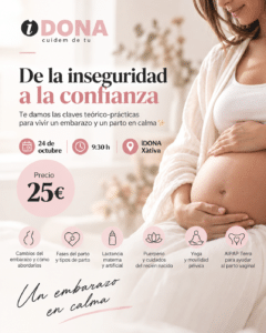 Charla de preparación al embarazo y parto con matrona en Xàtiva